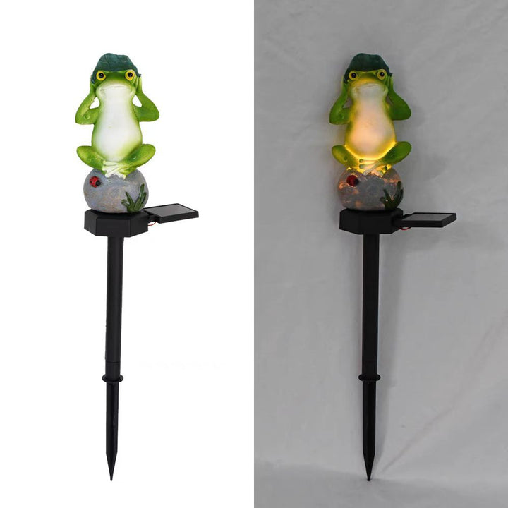 Realistic Solar-Powered Predator Owl Garden Stake With Motion Sensor Bowlift