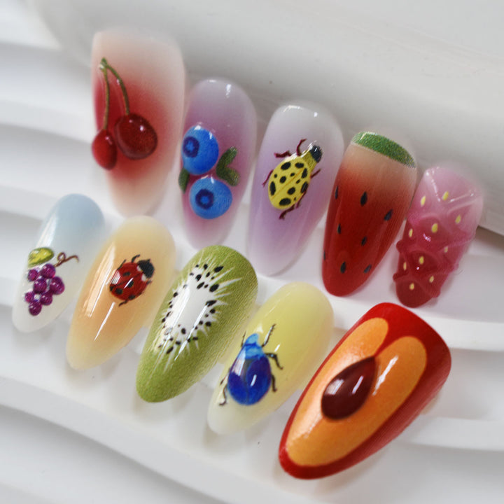 Artistic Fruity Nail Art Set Bowlift