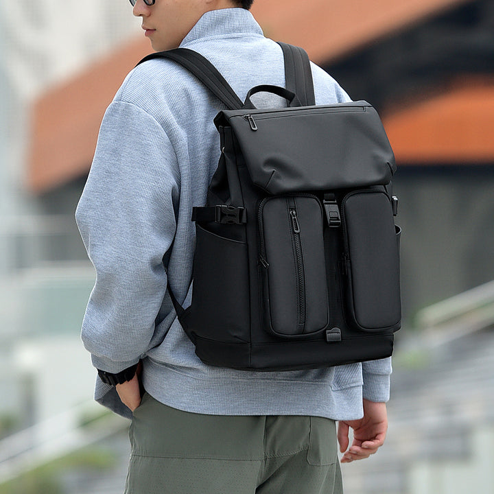 High-Capacity Waterproof Commuter Backpack Bowlift