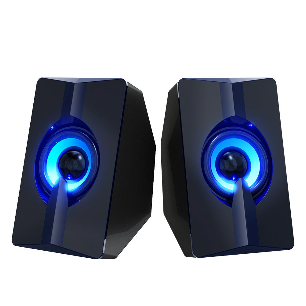 Bluetooth Desktop Speakers with LED Light Effects Bowlift