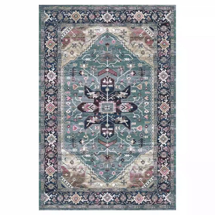 Vintage Persian-Inspired Area Rug Bowlift