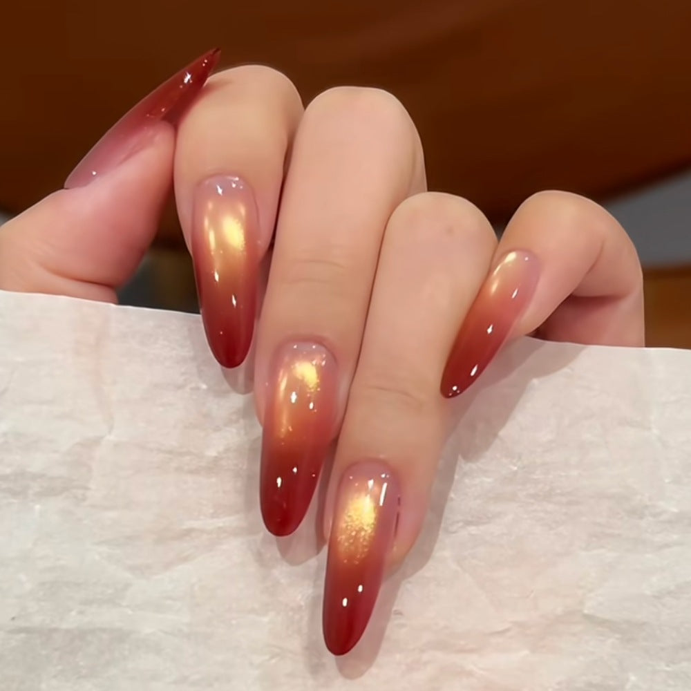 Ombre Stiletto Nail Enhancements