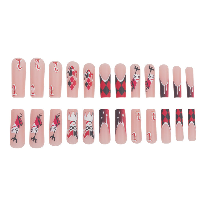 Artistic Themed Press-On Nails Bowlift