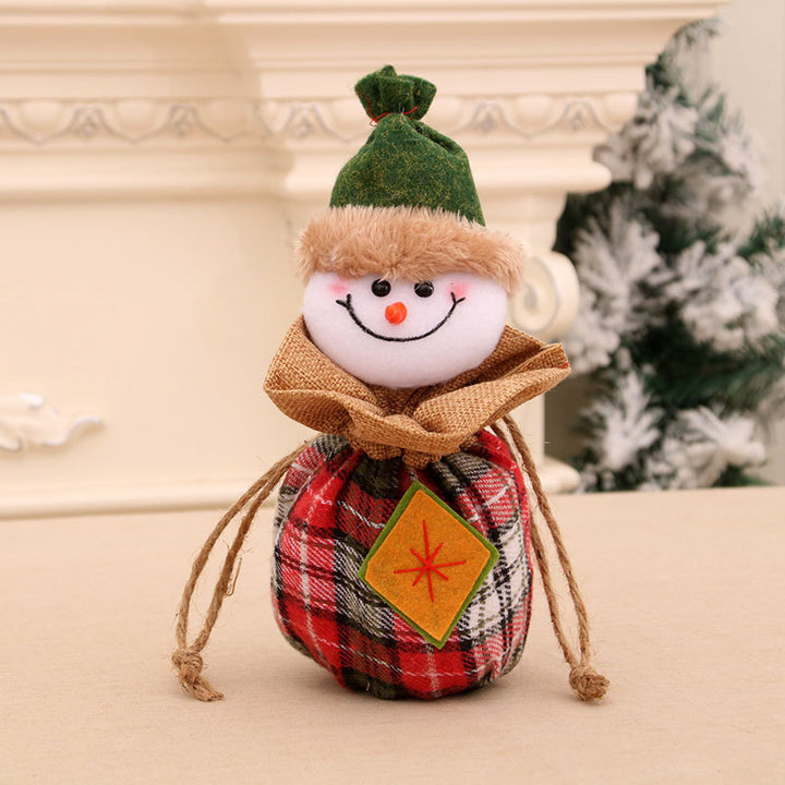 Festive Plush Bear Gift Bag Bowlift