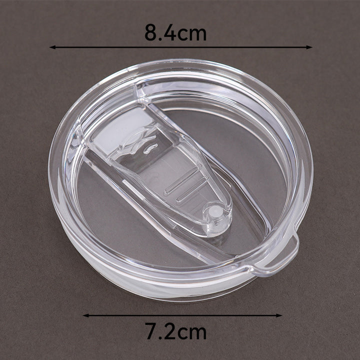 Spillproof Replacement Insulated Tumbler Lid With Silicone Gasket Flip Drinking Cover
