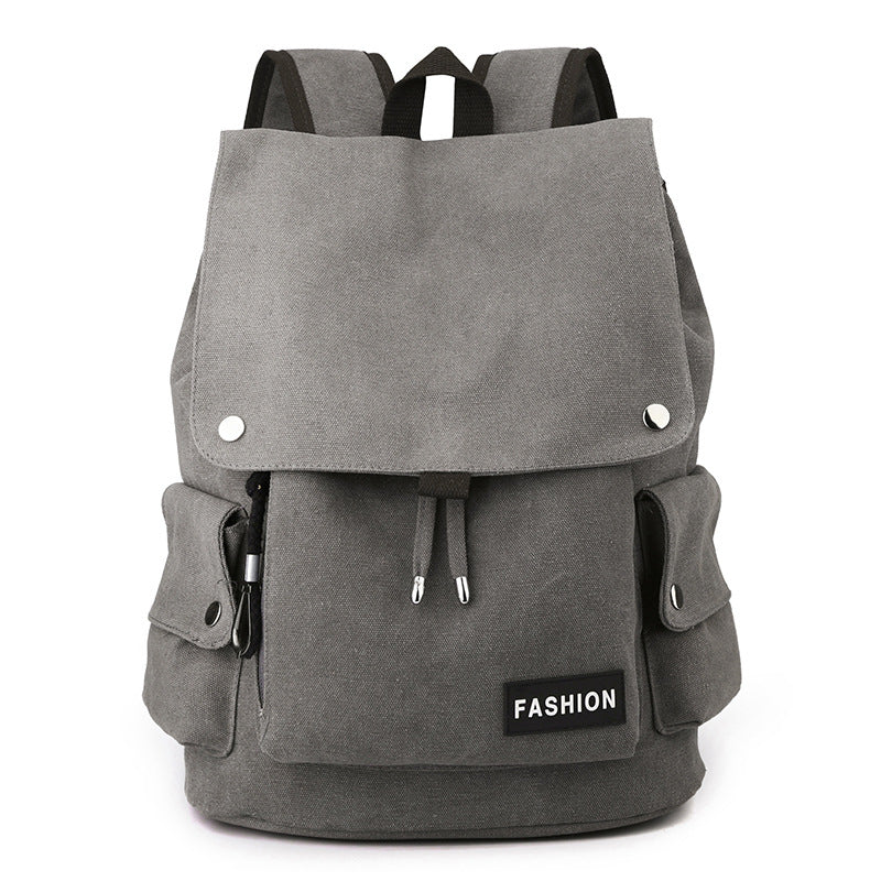 Rugged Canvas Outdoor Backpack Bowlift