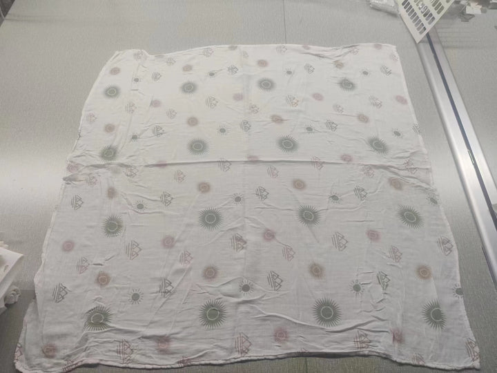 Floral Print Lightweight Scarf Bowlift