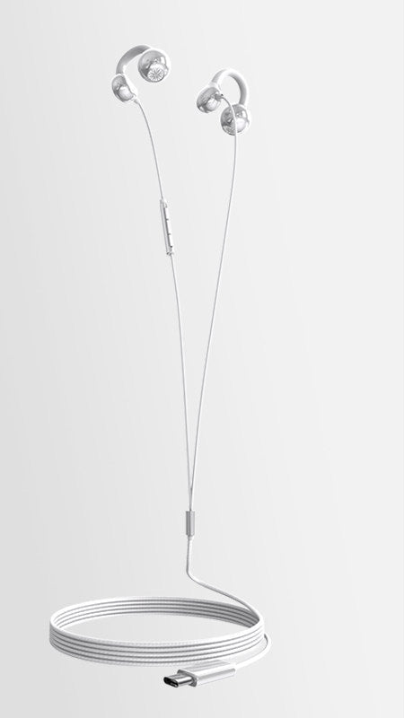 Ergonomic In-Ear Headphones with Noise Isolation Bowlift