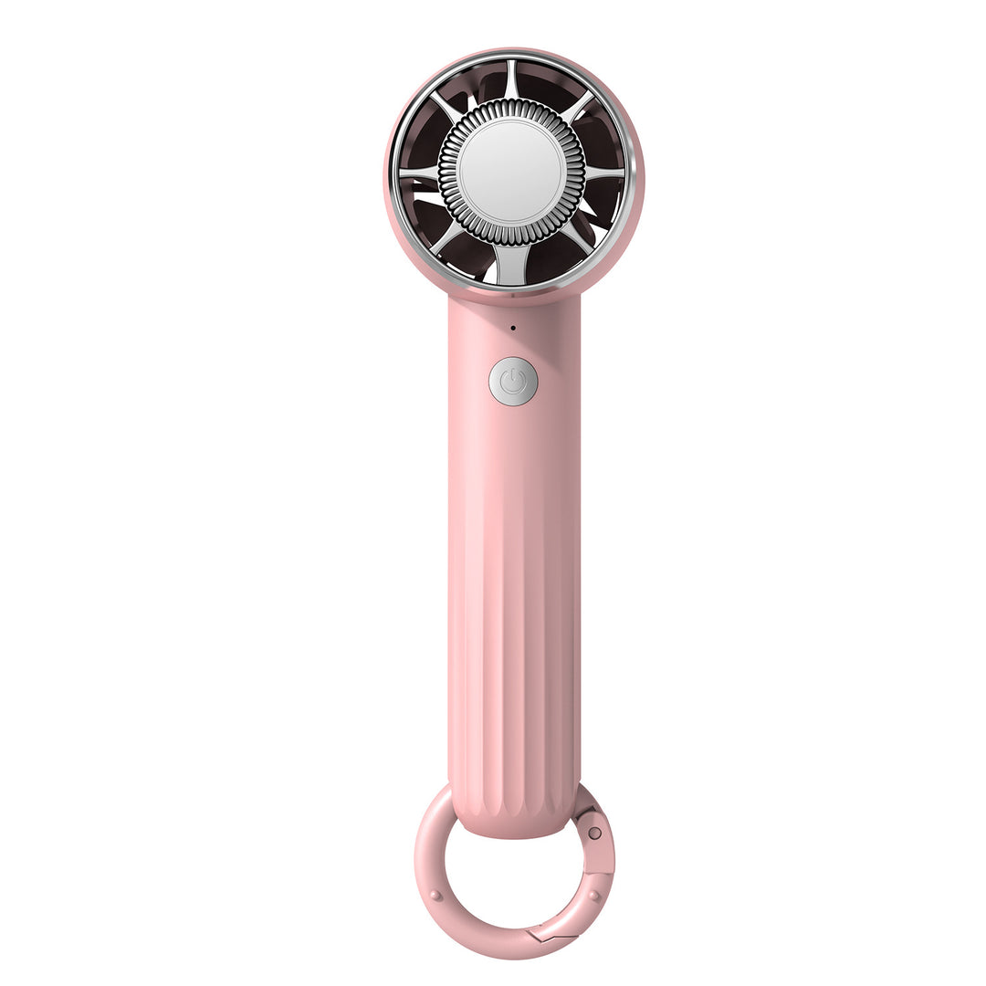 Ladies Portable Hand Fan with Strong Airflow and Ergonomic Design Bowlift