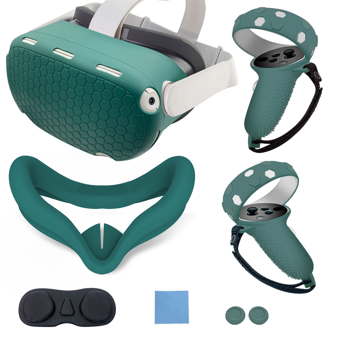 Silicone protection set for VR controller and headset Bowlift
