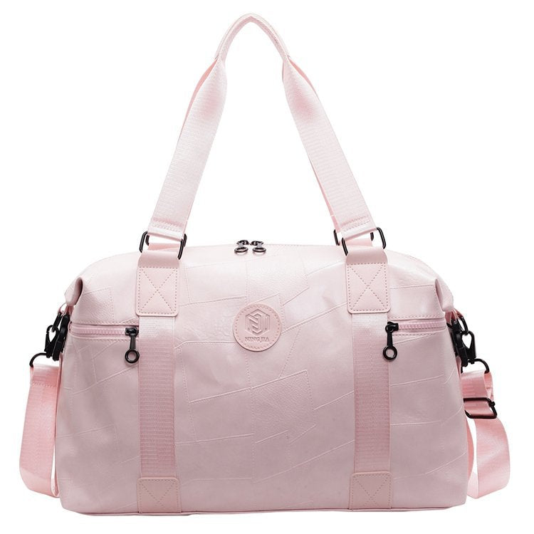 Premium Leather Travel Duffel