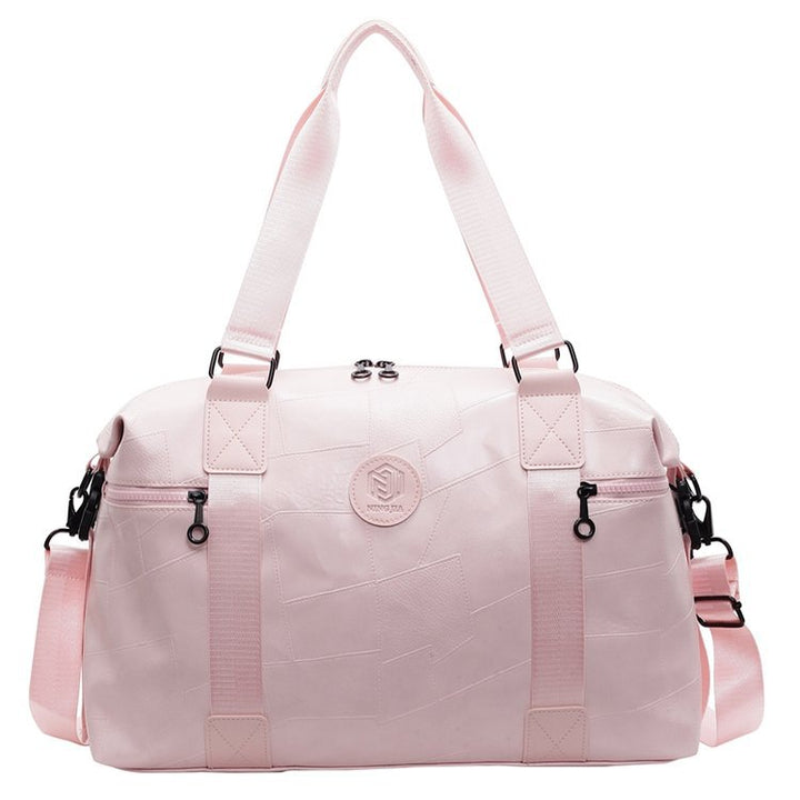 Premium Leather Travel Duffel