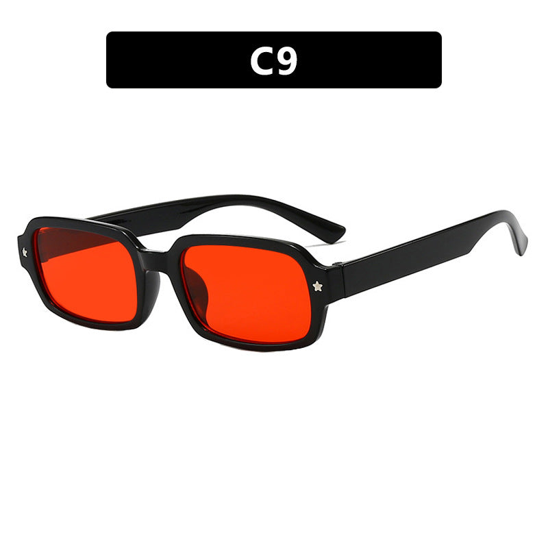 Women's fashionable rectangular sunglasses with outstanding design and protective UV filter Bowlift