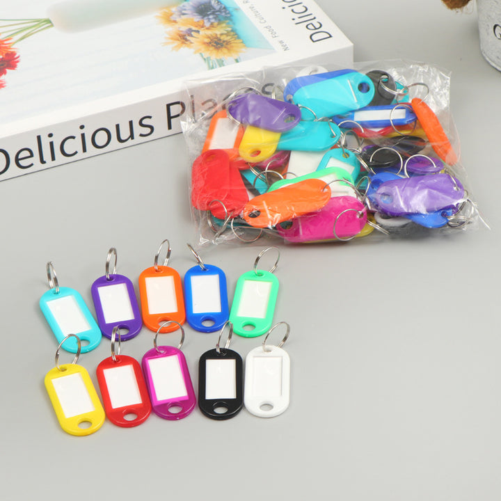 Unisex Writable Keychains with extensive labeling function Bowlift