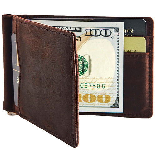 Sleek Leather Wallet Bowlift