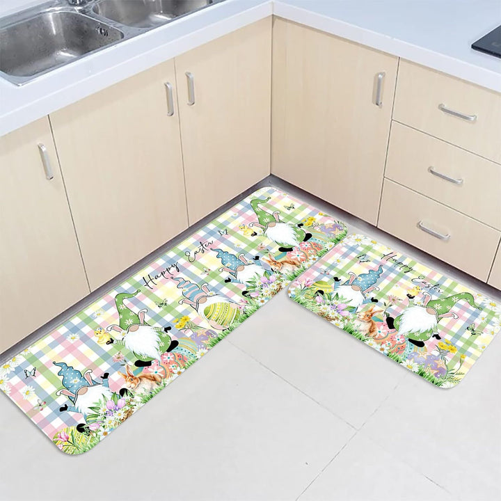 Children's Easter-Themed Kitchen Floor Mat Bowlift