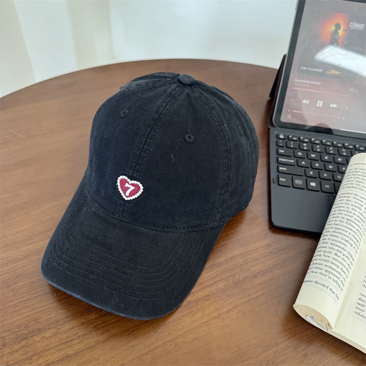 Women's Denim Baseball Cap Bowlift