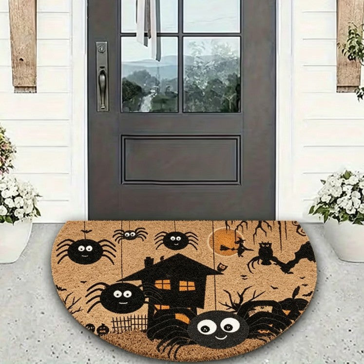 Playful Pet-Themed Decorative Doormat Bowlift