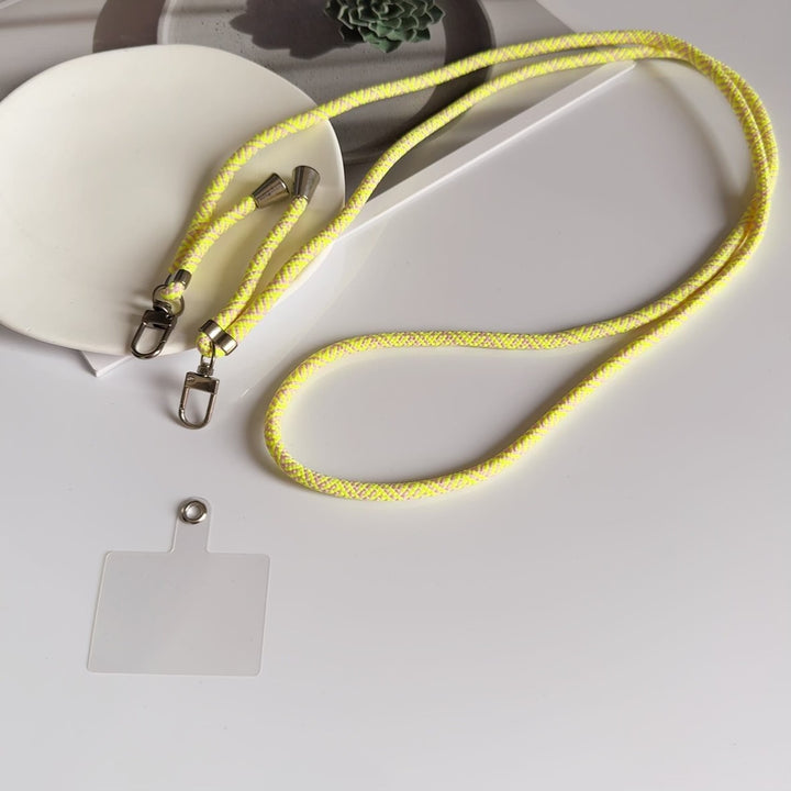 Colorful Dual-Clip Adjustable Lanyard Bowlift