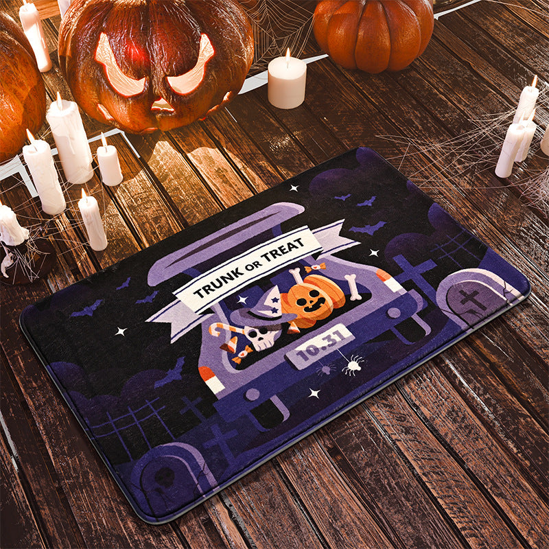 Halloween Themed Bath Mat Bowlift