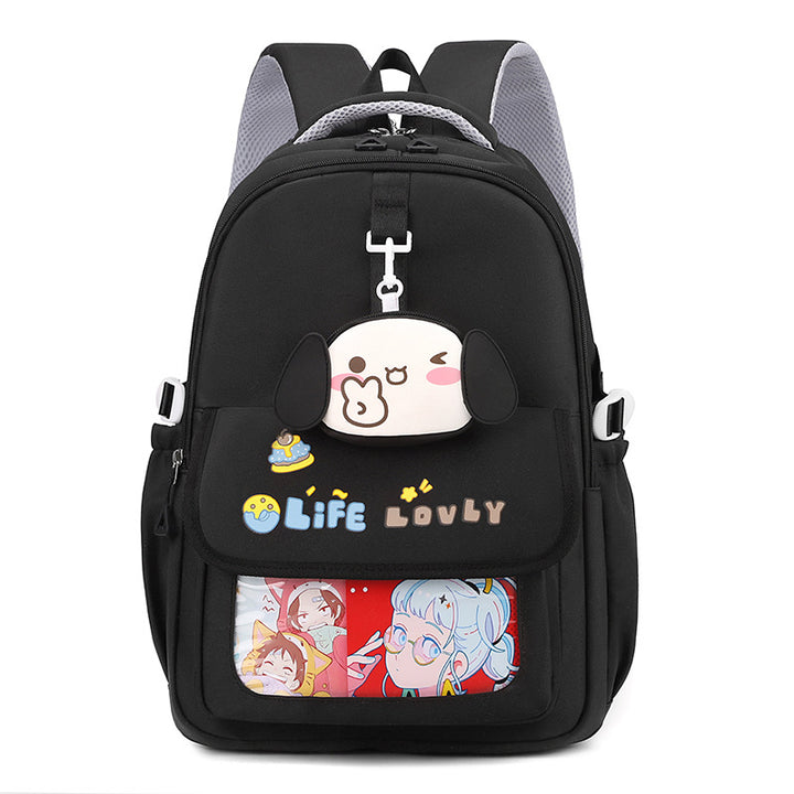 Cartoon-Themed School Backpack Bowlift