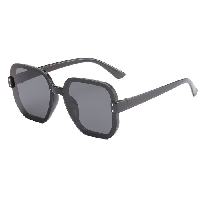 Ladies fashionable square sunglasses with gradient lenses Bowlift