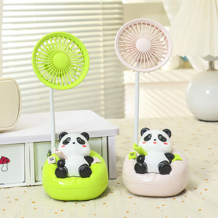 Ladies Portable Mini Fan in Cute Panda Design Bowlift
