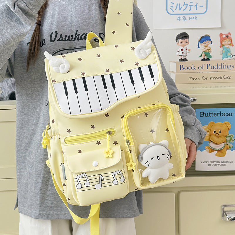 Musical-Themed School Backpack Bowlift