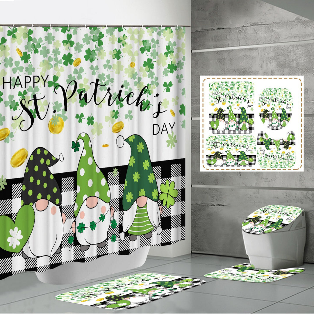 St. Patrick's Day Themed Bathroom Set Bowlift