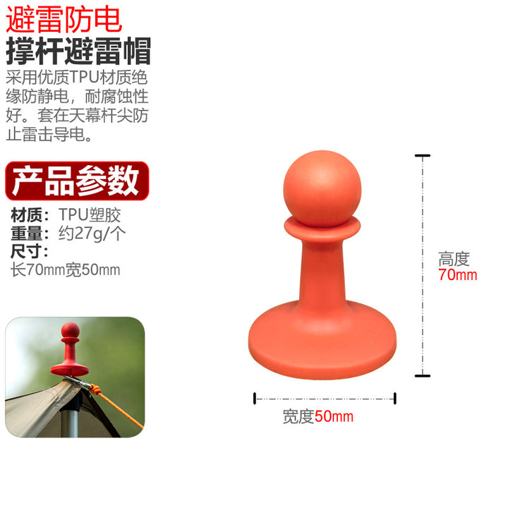 Stormproof tent anchoring Bowlift