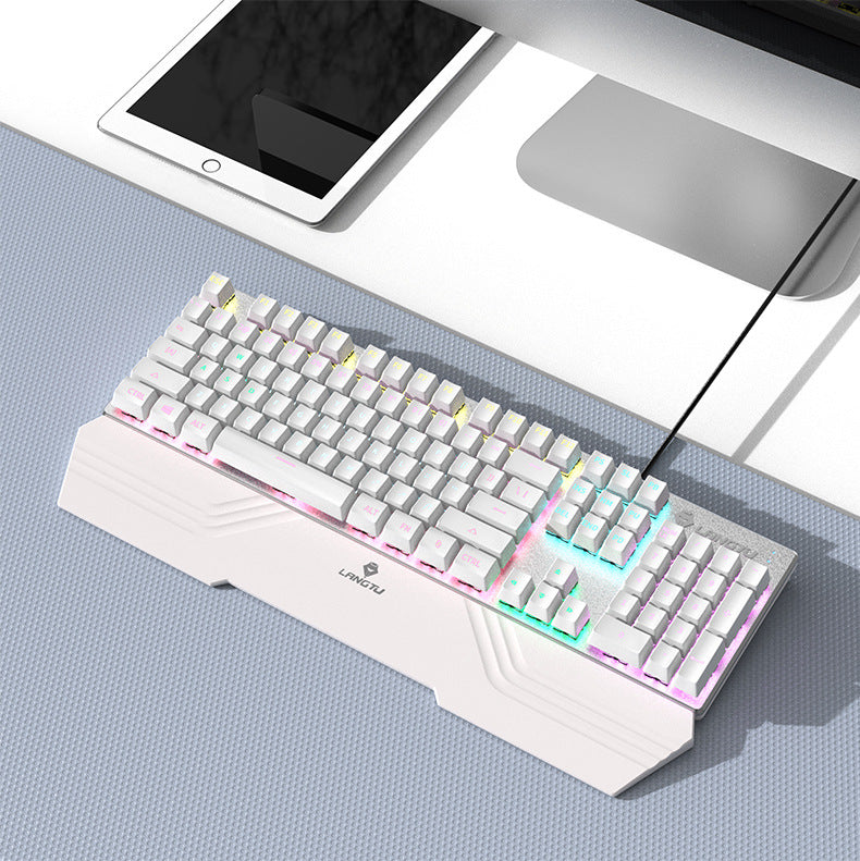 Ergonomic RGB Mechanical Gaming Keyboard Bowlift