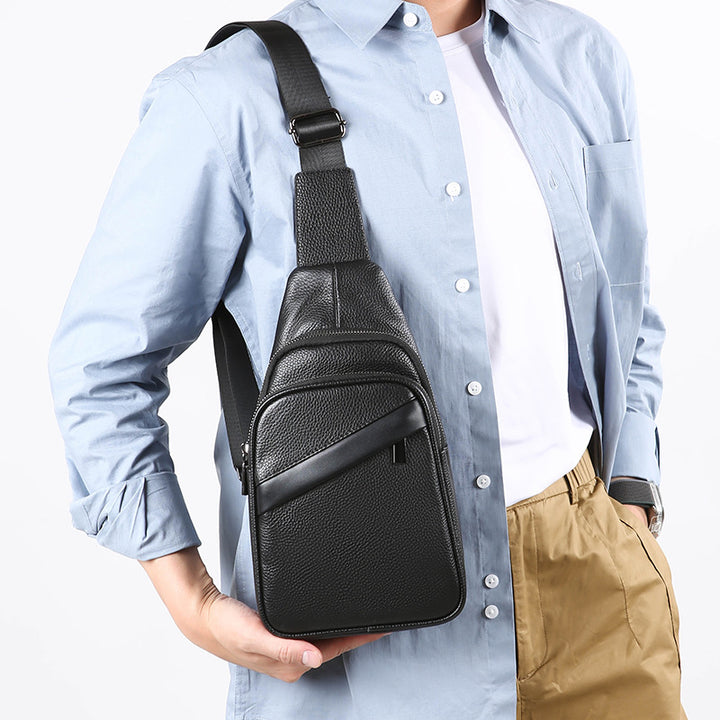 Premium Leather Sling Bag Bowlift