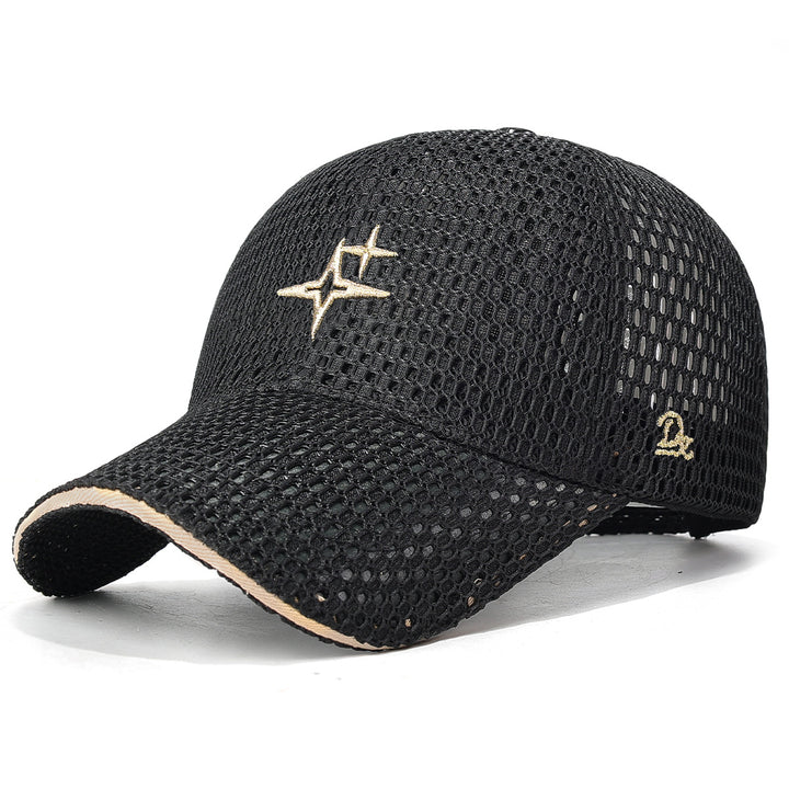 Women's Embroidered Smile Cap Bowlift
