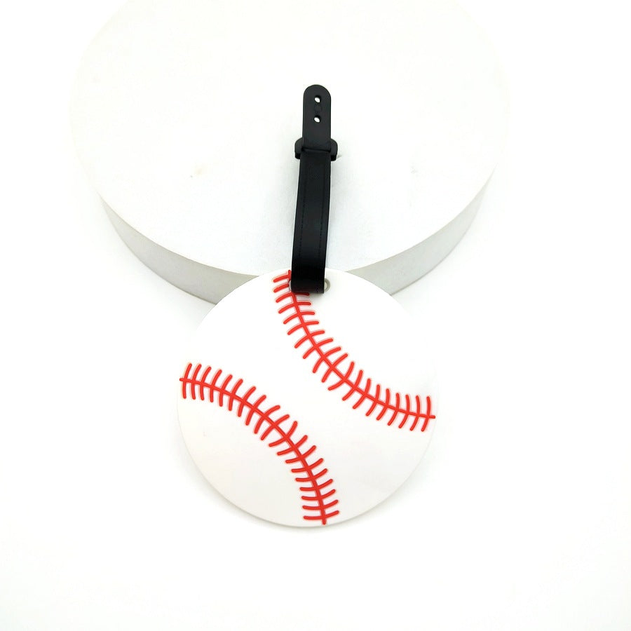 Basketball-Themed Luggage Tag Bowlift