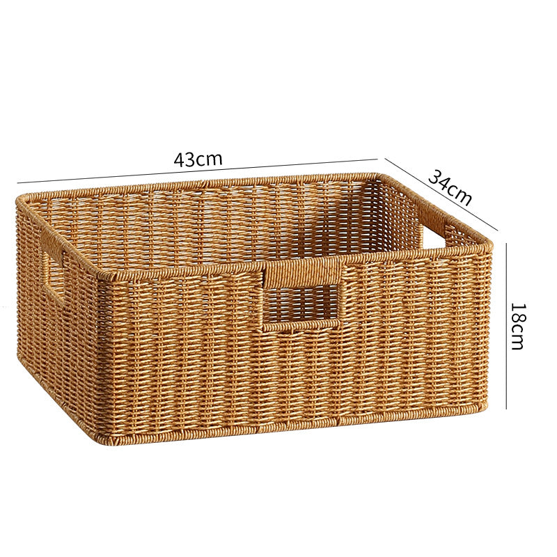 Storage Basket with Ergonomic Handles Bowlift