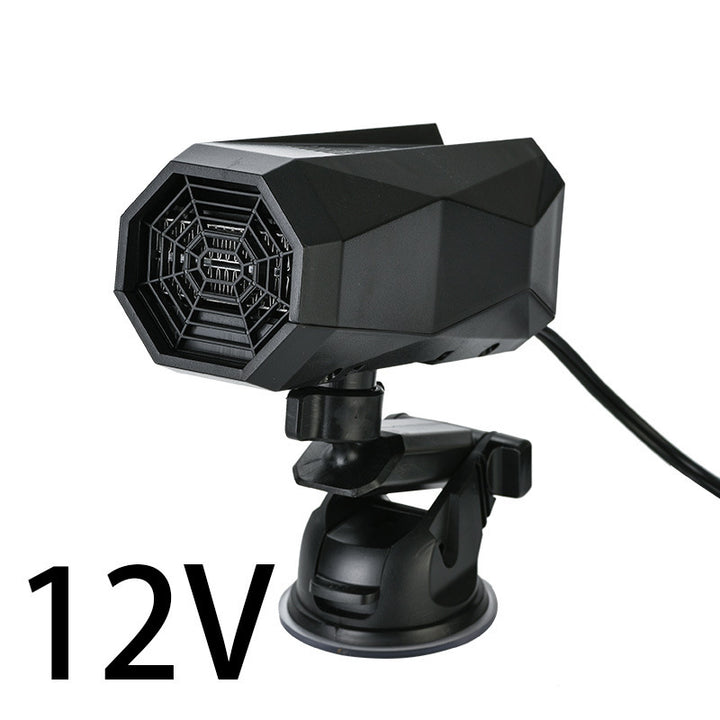 Unisex Portable 12V Car Fan with Adjustable Angle Bowlift