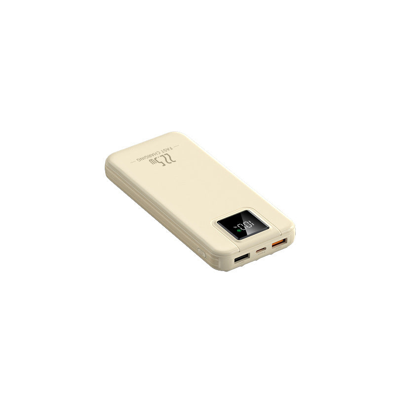 Portable power bank with advanced fast charging technology and smart LCD display Bowlift