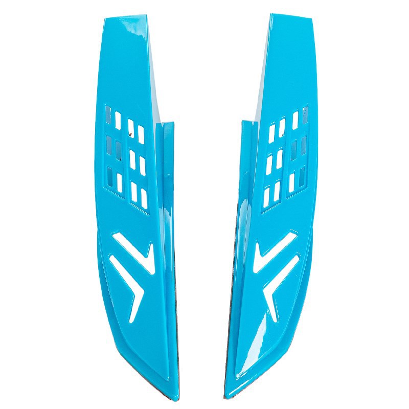 Aerodynamic Motorcycle Helmet Side Panels Bowlift