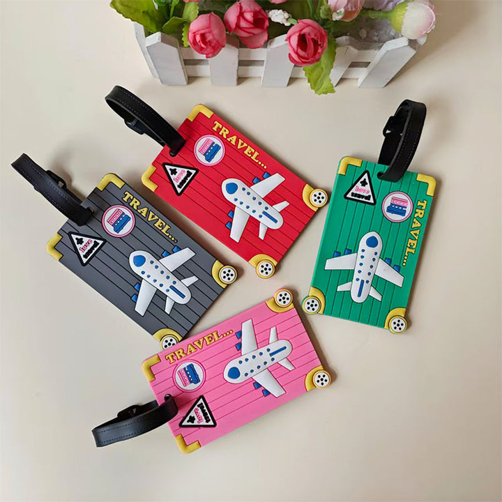 Unisex luggage tag in creative travel design Bowlift