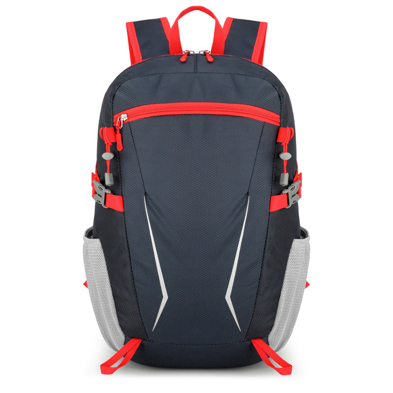 Unisex nan light day backpack with reflective inserts, padded back and side mesh pockets Bowlift