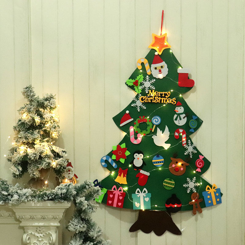 Interactive Felt Christmas Tree Decoration Bowlift