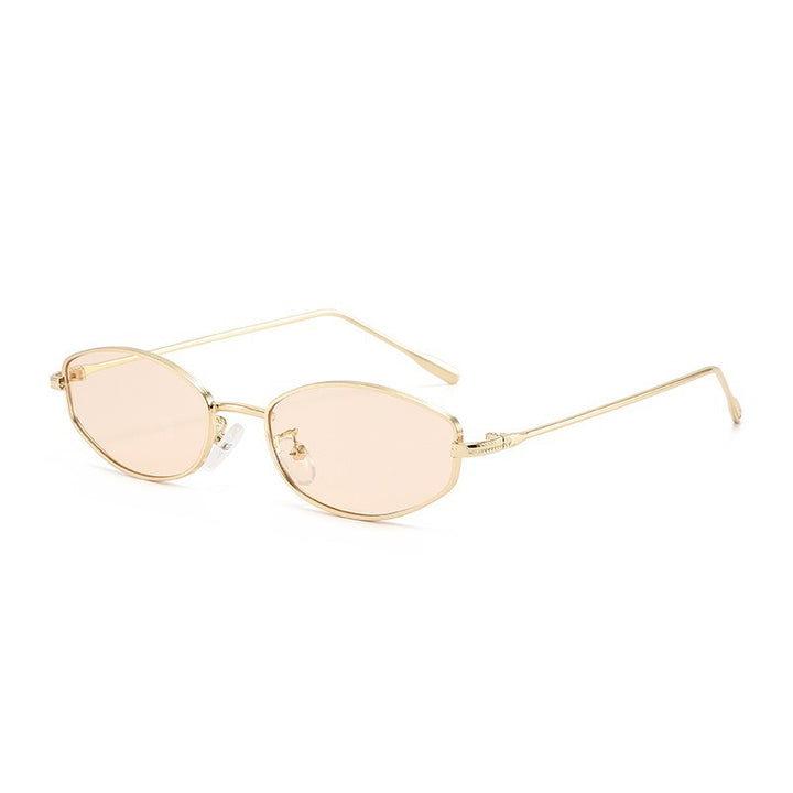 Ladies' fashionable sunglasses in minimalist oval design Bowlift