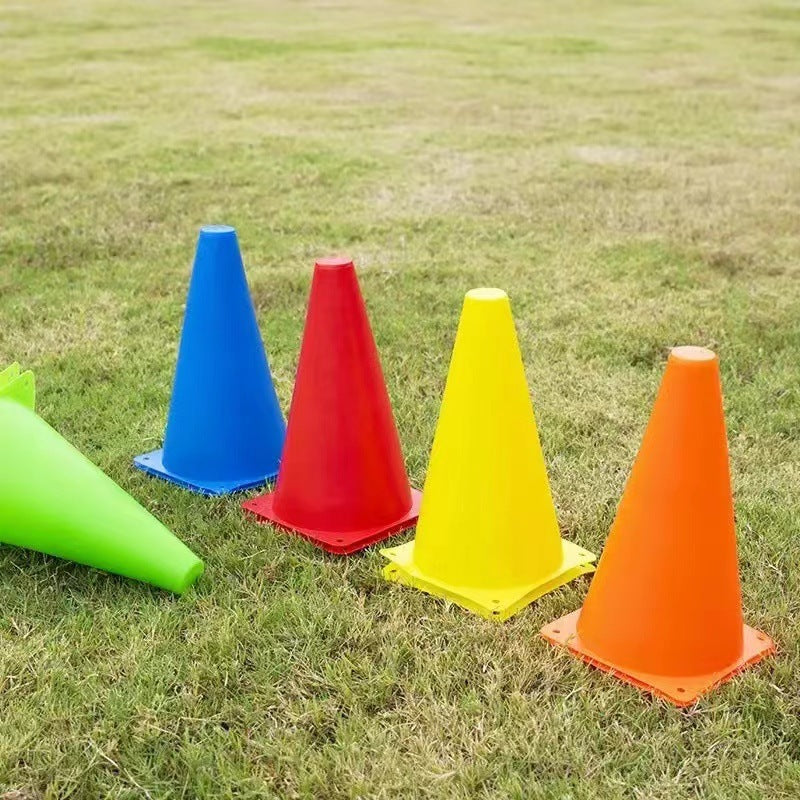 multi-piece flat-base training marker cones for soccer agility drills Bowlift