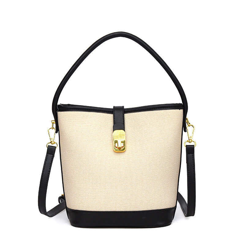 Chic Structured Bucket Bag Bowlift