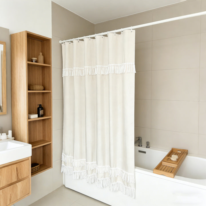 Elegant Bathroom Shower Curtain Bowlift