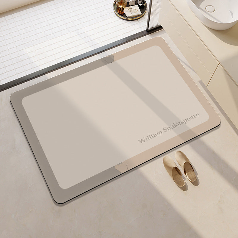 Luxurious Textured Bath Mat Bowlift