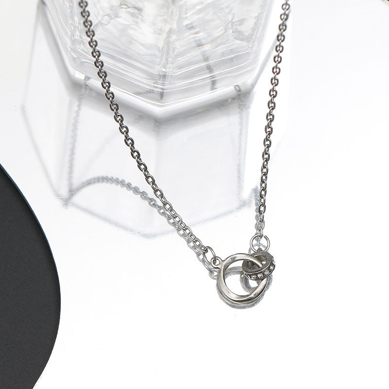Modern Minimalist Link Necklace Bowlift