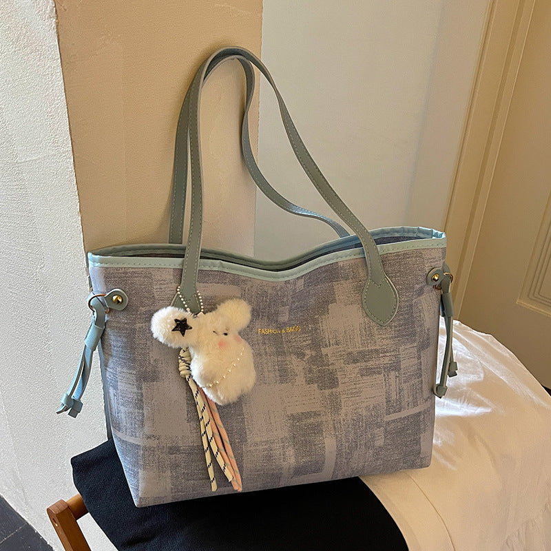 Textured Tote Bag