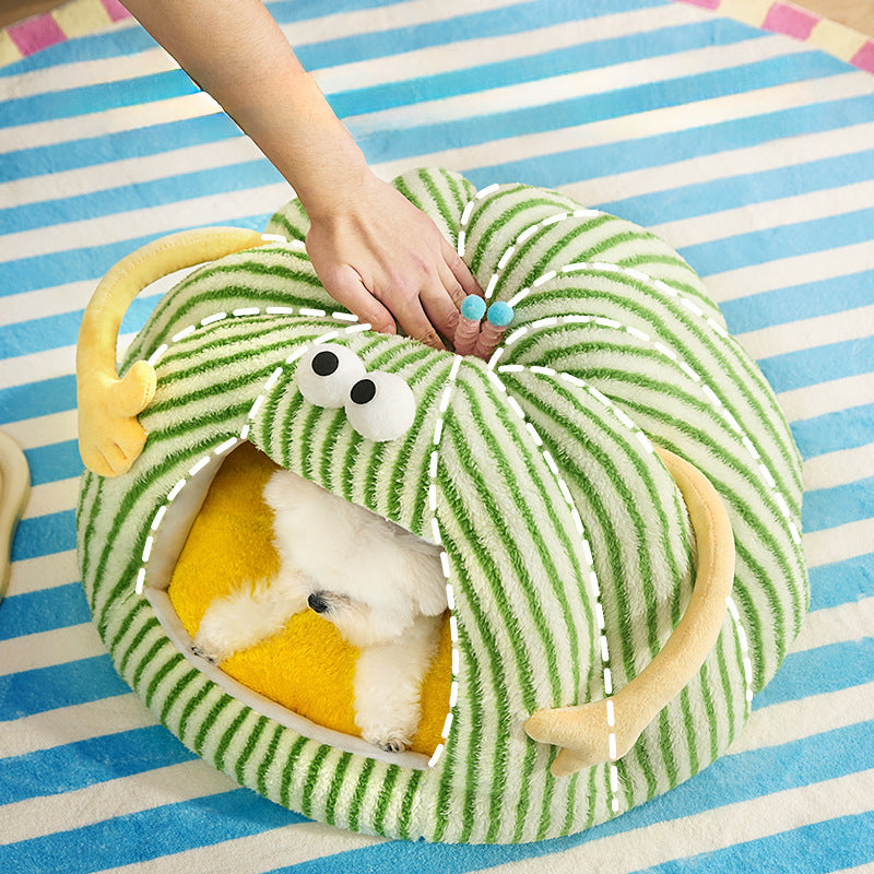 Fun-Shaped Cozy Dog Bed