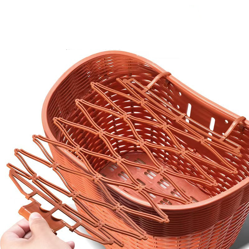 Woven Bicycle Storage Basket Bowlift